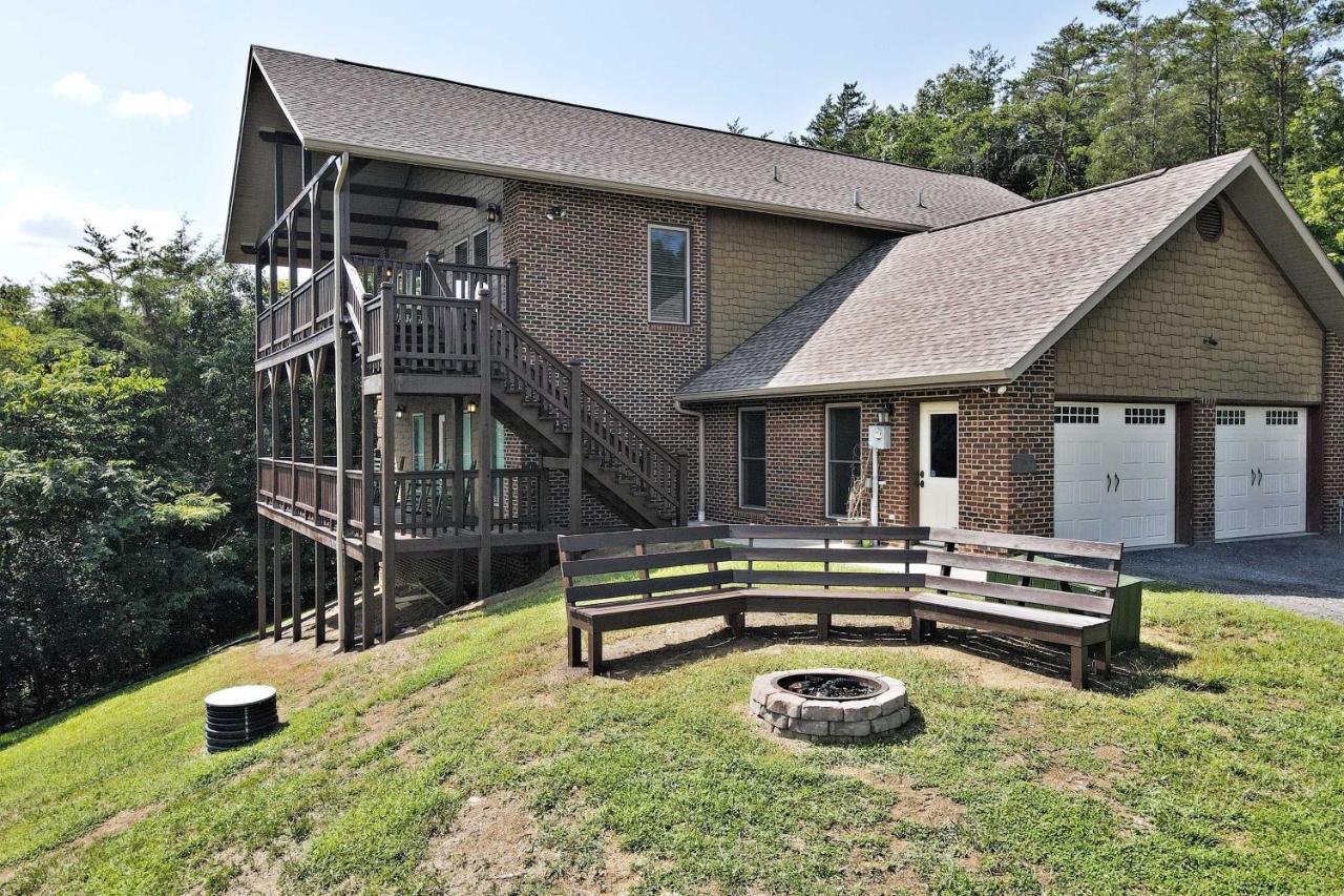 Pet-Friendly Smoky Mountain Retreat With Game Room! セバービル エクステリア 写真