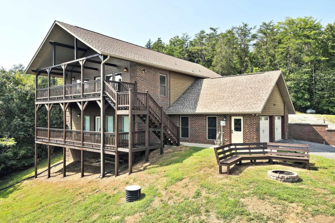 Pet-Friendly Smoky Mountain Retreat With Game Room! セバービル エクステリア 写真